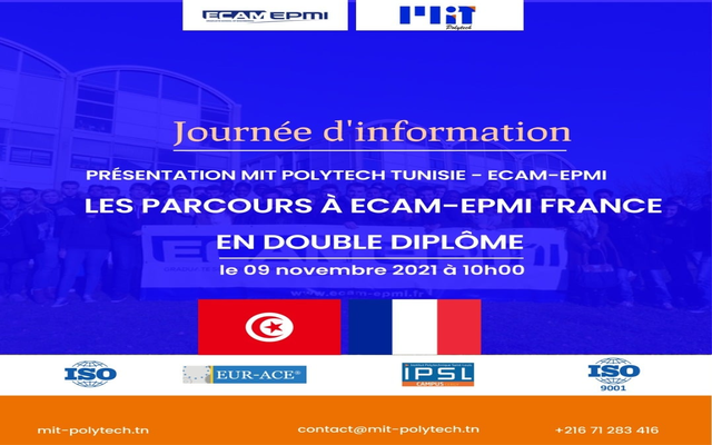 Journée d’information sur les parcours à ECAM-EPMI France en double diplôme